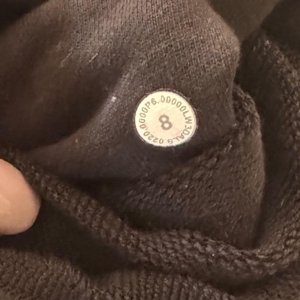 Lululemon x Peloton All Yours Full Zip Hoodie Black Oversized Scuba Sweatshirt 8 - Picture 9 of 9